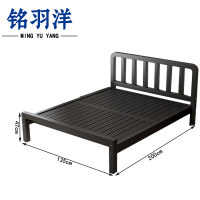 铭羽洋D15铁架床135*200*47cm张