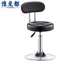 豫龙都吧台椅靠背款把