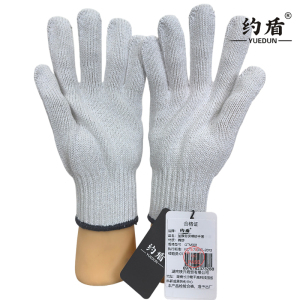 约盾 耐磨防滑加厚劳保棉纱手套 GTM001/双
