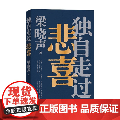 独自走过悲喜 梁晓声 著 母亲 人世间作者茅盾文学奖获得者 写给努力活着的年轻人 散文