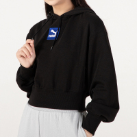 彪马(PUMA)女装新款跑步健身训练运动服户外时尚舒适透气休闲卫衣套衫536775-01 ZP