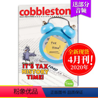 [正版]部分送音频COBBLESTONE 儿童杂志 2020年4月刊 美国科学历史文化 9-14岁少儿高中生英语杂志蟋