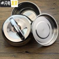 三维工匠 手提苹果型学生便当盒不锈钢创意保温盒双层金属成人2层饭盒 1.0饭盒