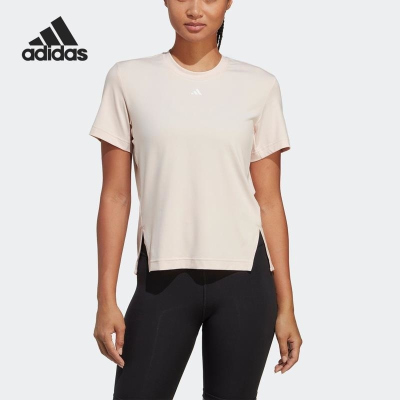 adidas/阿迪达斯短袖T恤训练运动休闲圆领女装HR7768 C
