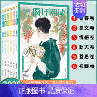 疯狂阅读珍藏版-6册套装 全国适用 [正版]全套6册2025版疯狂阅读珍藏版1-6辑 青春卷美文卷情感卷励志卷哲思卷视野