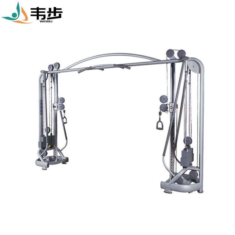 韦步wellBu6049商用大飞鸟龙门架夹胸高低拉多功能综合组合训练健身房