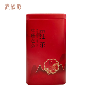 春秋叙 鲜叶红茶 250g 罐