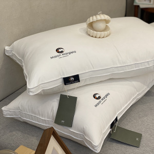 大朵羽绒枕五星级酒店白鹅绒枕芯保暖护颈椎枕头家用单双人枕