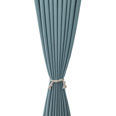 汉司家纺 HSJF-CL05 1M*2.7M 双面麻 遮光帘 2.70 米/个 (计价单位:个) 蓝色