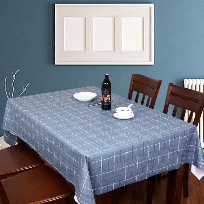 家柏饰(CORATED)欧式格子桌垫布纹PVC防水防油免洗茶几餐桌布布艺长方形台布
