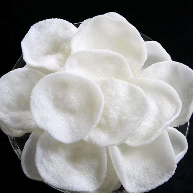 白色500克x2袋(共1000克) 龙虾片鲜虾片自己炸油炸食品膨化大连特产