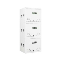 利特莱依供图箱户外地图柜野外作训地图携行箱演习图纸供图箱定做灰白色三节柜