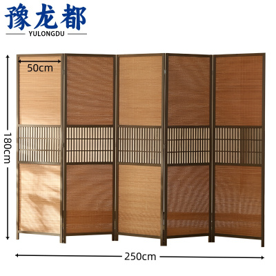 豫龙都屏风五扇个