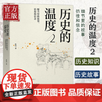 正版 历史的温度2:细节里的故事、彷徨和信念 张玮著 中国通史明朝那些事儿 读一点故事长一些见识 历史书籍 书排行榜