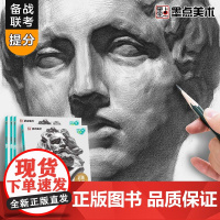 墨点美术 素描临摹范本石膏头像画册书静物石膏头像组合美术绘画基础技法教程初学者零基础学生艺考联考自学入门教材美术生用书