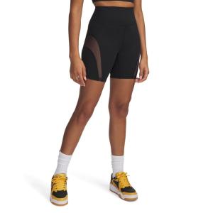 Under Armour女士超弹吸湿速干透气骑行运动短裤