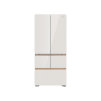 海尔麦浪BCD-512WGHMD1BY6U1零嵌入512升超薄白色法式多门冰箱