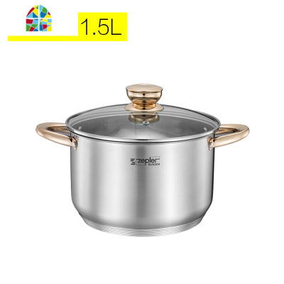 304不锈钢锅汤锅加厚家用煮锅小汤锅煲汤锅电磁炉大容量蒸锅 FENGHOU ZK20CM双耳+蒸格适合2-3个人使用