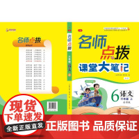 名师点拨.六年级语文.上 名师点拨编写组 著 小学参考书文教 正版图书籍 江苏美术出版社