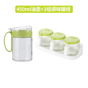 茶花油壶玻璃家用大号厨房用品醋壶小油罐酱油瓶调料倒油瓶
