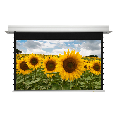 经科JK电动遥控拉线投影白幕布N4-FI/1t IC纳米玻纤天花幕84寸4:3