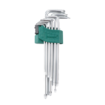 长鹿 9PCS镜面球形内六角扳手 加长