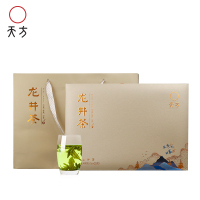 春茶安徽天方茶叶400g龙井绿茶春茶 雨前浓香型龙井 茶叶礼盒装 越州产区