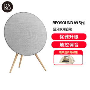 B&O Beosound A9 5.G 5代 铂傲一体式无线WiFi蓝牙家用音箱音响 触控调音音箱 自然色音响