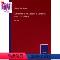 [正版]海外直订Abridgment of the Debates of Congress, from 1789 to