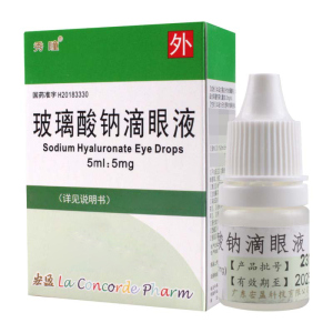 秀瞳 玻璃酸钠滴眼液 5ml:5mg*1支/盒
