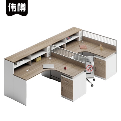 伟樽员工屏风工位双人位280*150*110cm张