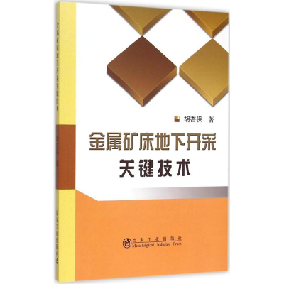 醉染图书金属矿床地下开采关键技术9787502469221