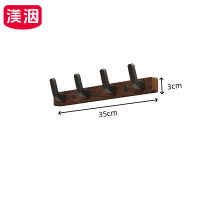 渼洇 衣帽挂钩 4钩 个