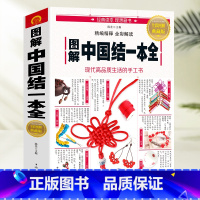[正版] 图解中国结一本全 轻松编制手链项链耳坠等挂饰中国结物件 中国结绳编织DIY书 收录了几百种中国结的制作方法步骤