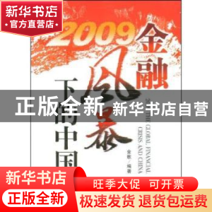正版 2009金融风暴下的中国 金歌编著 中国社会科学出版社 978750