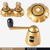 美帮汇太太套餐升降晾衣架配件 620-650-670 型好钢丝绳柄把 手摇器通用