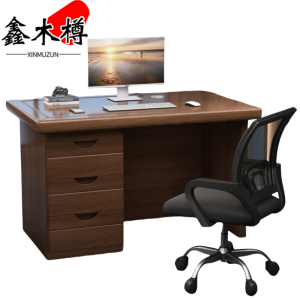 鑫木樽办公桌椅1m套