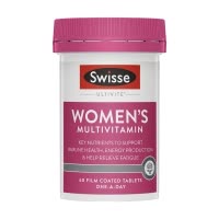 澳洲 Swisse 女士综合复合 维生素 片剂 60片 1瓶装 多维植物精华营养 澳大利亚进口