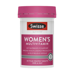 澳洲 Swisse 女士综合复合 维生素 片剂 60片 1瓶装 多维植物精华营养 澳大利亚进口
