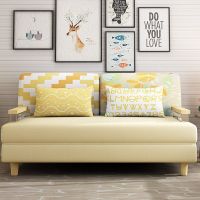 多功能沙发床可折叠小户型客厅简约现代双人两用布艺1.5米1.8单人