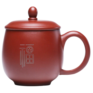 金镶玉 姚天臻手工银丝镶嵌紫砂杯 宜兴原矿家用泡茶杯功夫茶具 百福金镶玉紫砂龙蛋杯