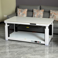 火焰山多功能升降电暖茶几长方形客厅家用电暖桌取暖桌烤火炉一体