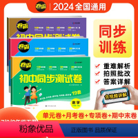 数学 全国通用 七年级下 [正版]24届金太阳教育卷霸初中同步测试卷七八九年级上下试卷语文数学英语物理生物道德法治历史地