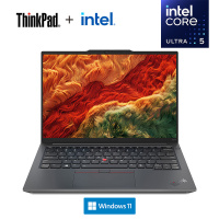 ThinkPad E14 02CD AI 2024 经典商务本 14英寸笔记本电脑 定制 英特尔酷睿Ultra 5 125H 16G 2TB固态 锐炫Arc显卡 高清屏 黑