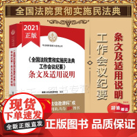 全国法院贯彻实施民法典工作会议纪要 条文及适用说明 最高人民法院研究室 编著 人民法院出版社
