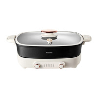 摩动鸳鸯锅7L大容量分体式双旋钮微压独立控温火锅MD-FT06Y