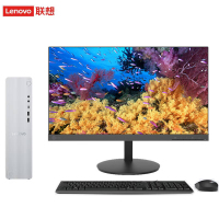 联想(Lenovo)小新台式机电脑整机(酷睿Ultra5-225 16G内存 2T机械+512G固态硬盘 Win11 正版office) 配21.45英寸显示器