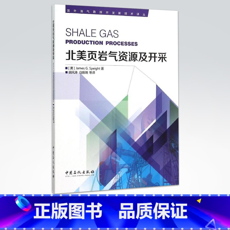 [正版]北美页岩气资源及开采 页岩气资源概况 生产技术知识 可配页岩气测井方法与评价 压裂技术书籍 9787511434