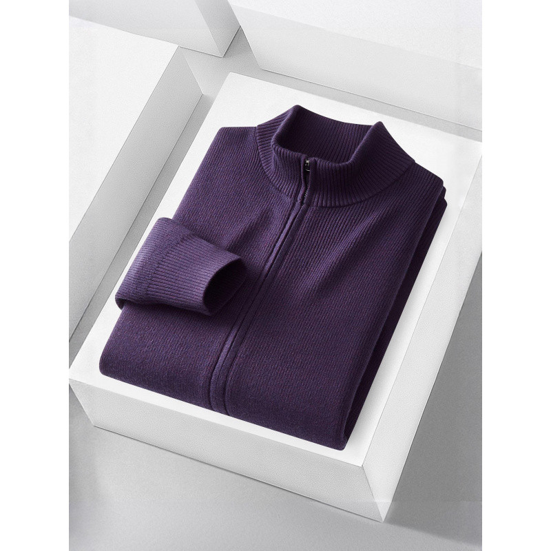 2025秋冬新款时尚开衫毛衣抗皱舒适柔软透气保暖锁温