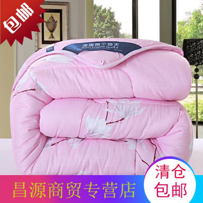 羽丝绒冬被被子被芯春秋被单人双人加厚加大保暖四季8斤冬被